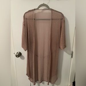La Senza rose gold shimmery robe